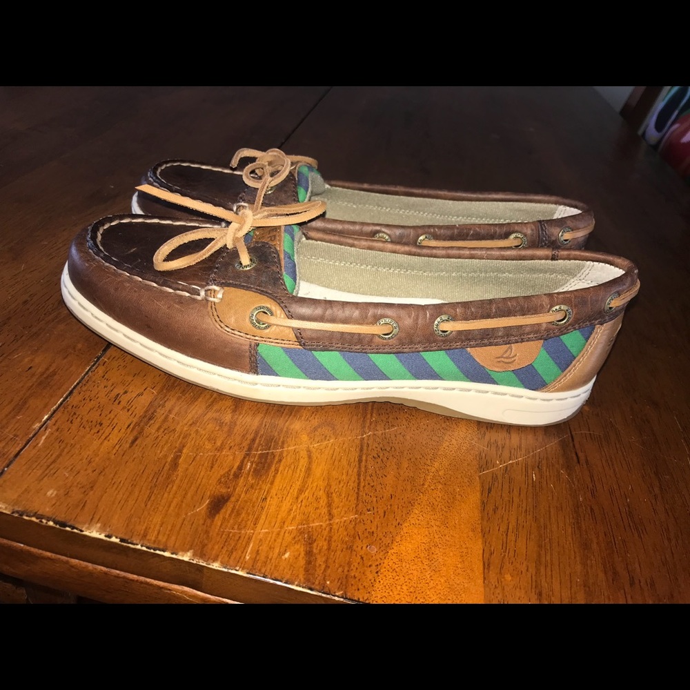 Sperry “Angelfish” Striped Boatshoes